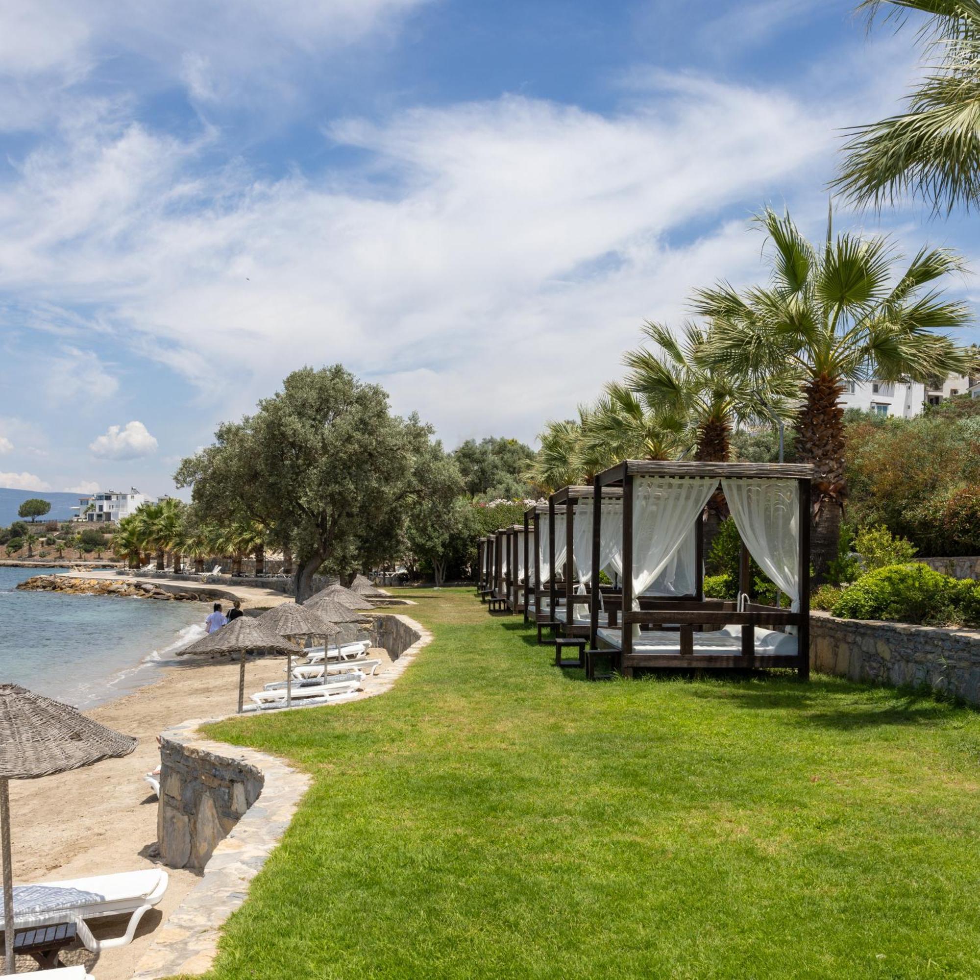 Med-Inn Hotel Gulluk Exterior foto